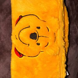 Winnie the Pooh plush cosmetic case or makeup bag