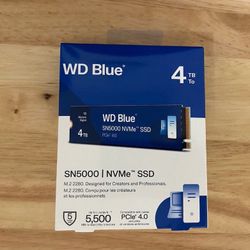 Western Digital 4 TB NVME M.2 SSD WD Blue SN5000 