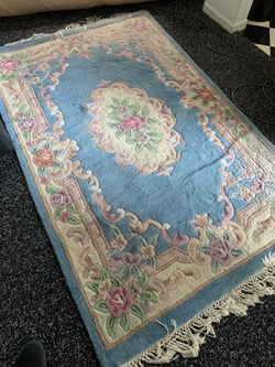 4x6ft Sculpted Thick Oriental Rug