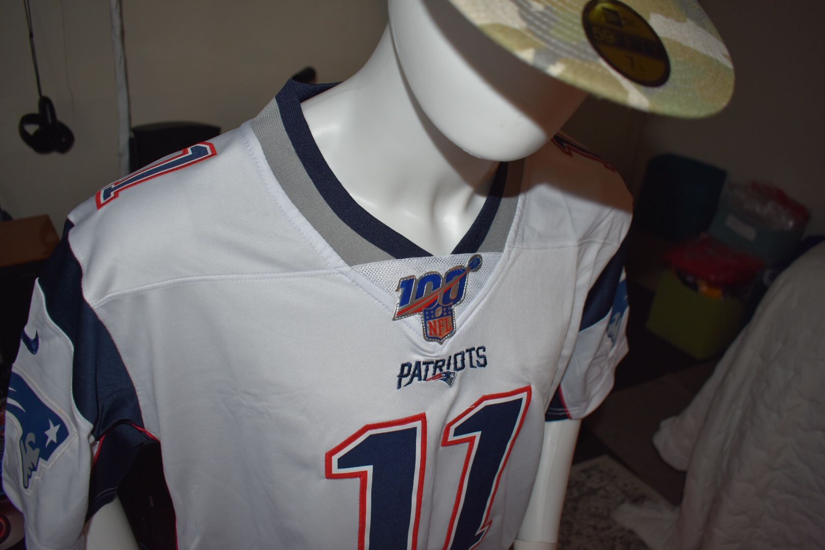 Patriots jerseys 100th Anniversary jersey. Small to 3XL pick up or ship