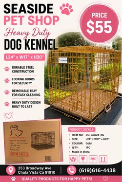 New heavy duty dog kennel