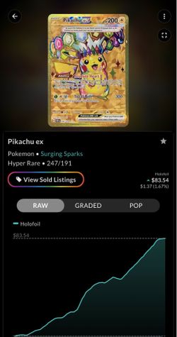 Pokemon Surging Sparks Pikachu EX