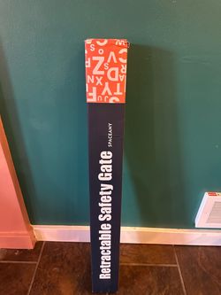 New - Retractable Safety Gate in Box- Baby & Pet
