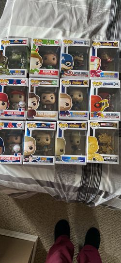 Funko pops all new in boxes