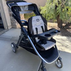 Chicco Bravo for 2 Stand And Sit Stroller