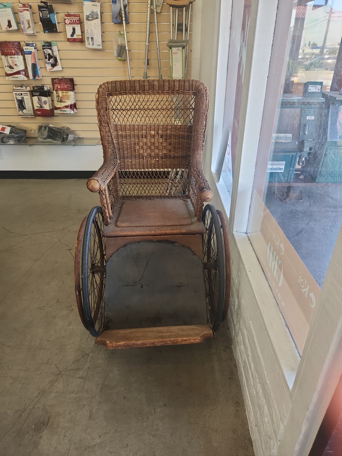 Vintage antique Wheelchair