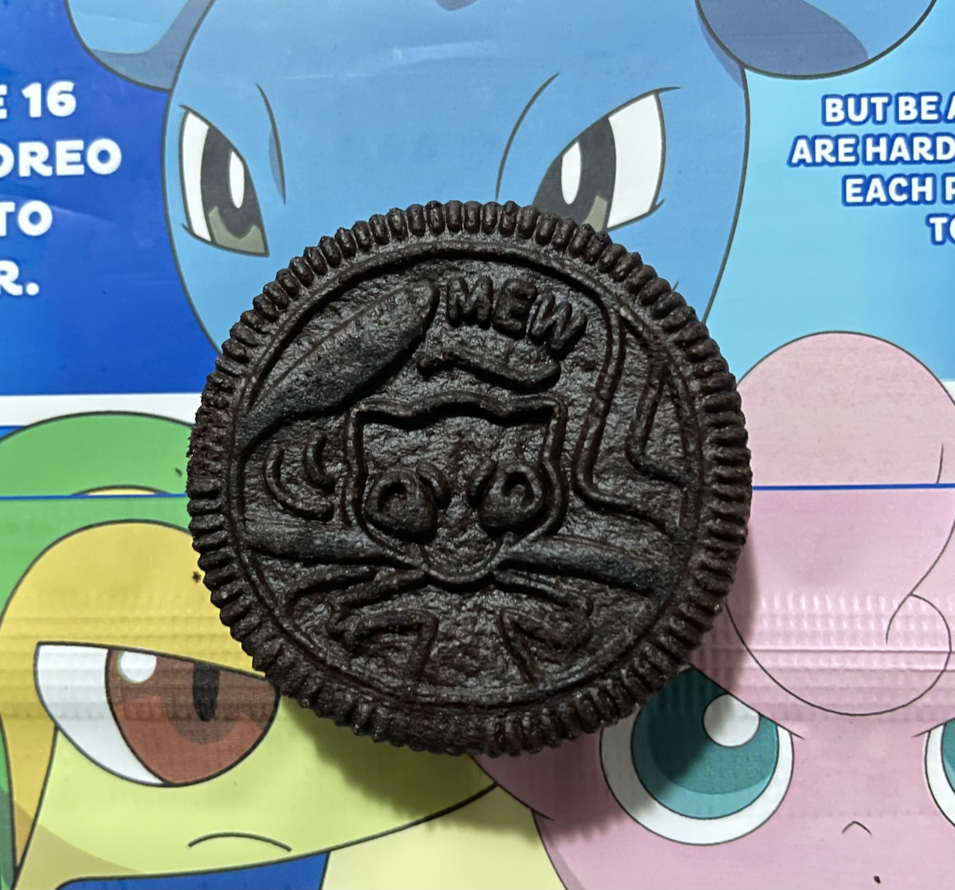 Nabisco x Pokemon Company - Mew Oreo Cookie - Super Rare!