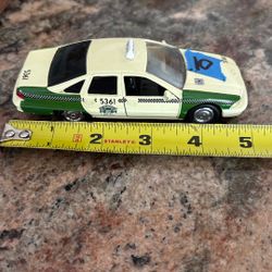 Chevy caprice, diecast taxi cab