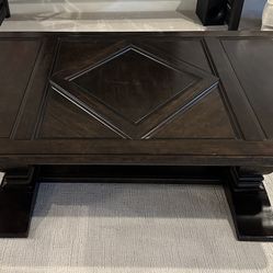 Solid-wood Coffee Table + 2 End-tables