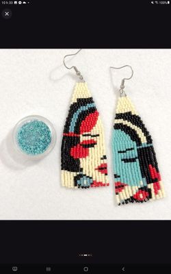 Handmade Miyuki Earrings