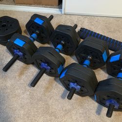 Weights Set - Like NEW Condition 