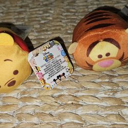 Disney TSUM TSUMs Winnie the Pooh & Tigger NWT 