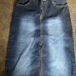Jean Skirt