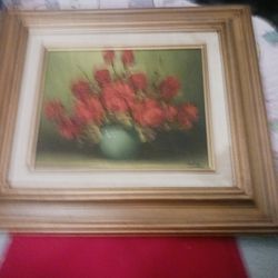 Vintage oil painting
