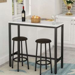 Bar Table with Bar Stools