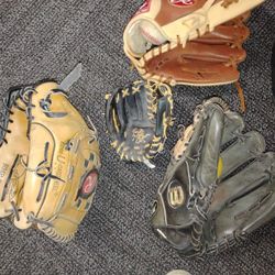Professional Baseball Gloves Infield And Outfield 