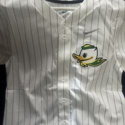 Mens Pinstripe Full Button Replica Baseball Jersey