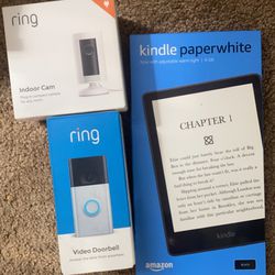 Ring Cameras & Kindle 