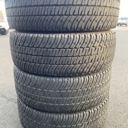 4) Michelin 275/65LT20 LTX AT2 Load E tires ~ good tread ~ chevy Gm dodge 2500 ~ Ford f250  