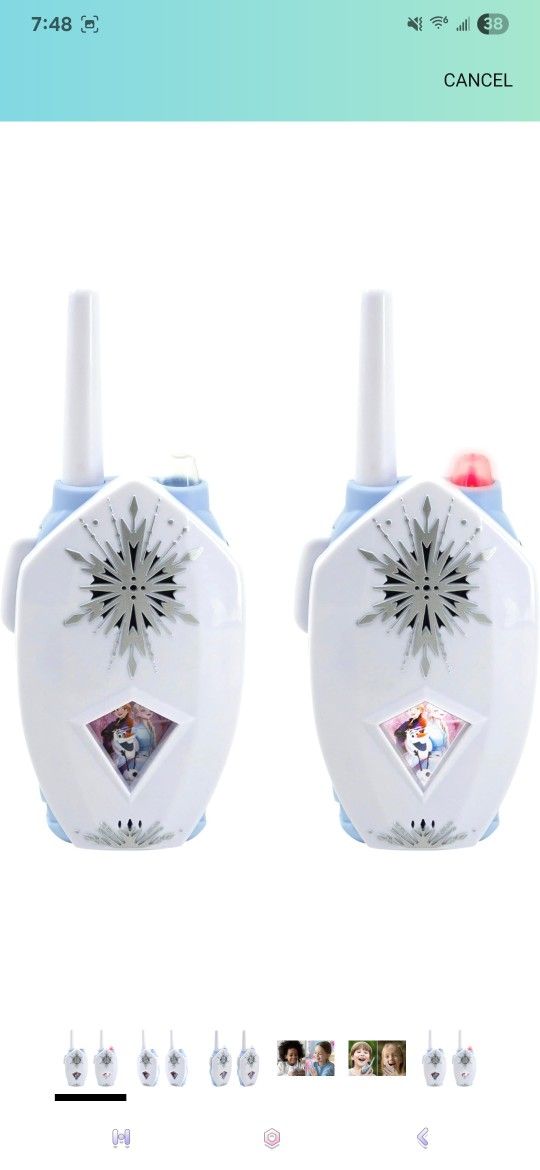 Frozen Walkie Talkies