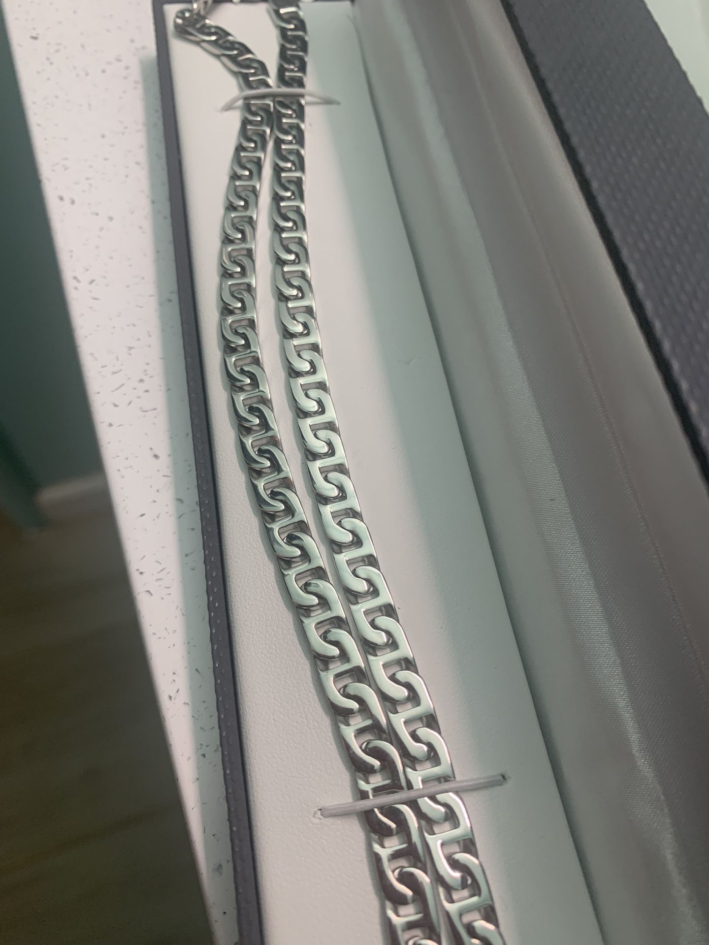 Men’s Silver Chain 24”