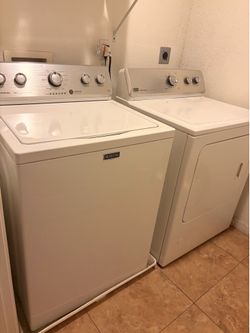 Washer and Dryer