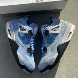 WORN ONCE Jordan 4 Retro University Blue Size 10 OG ALL