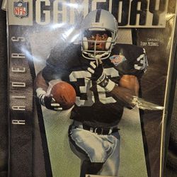 Raiders game program 1995.