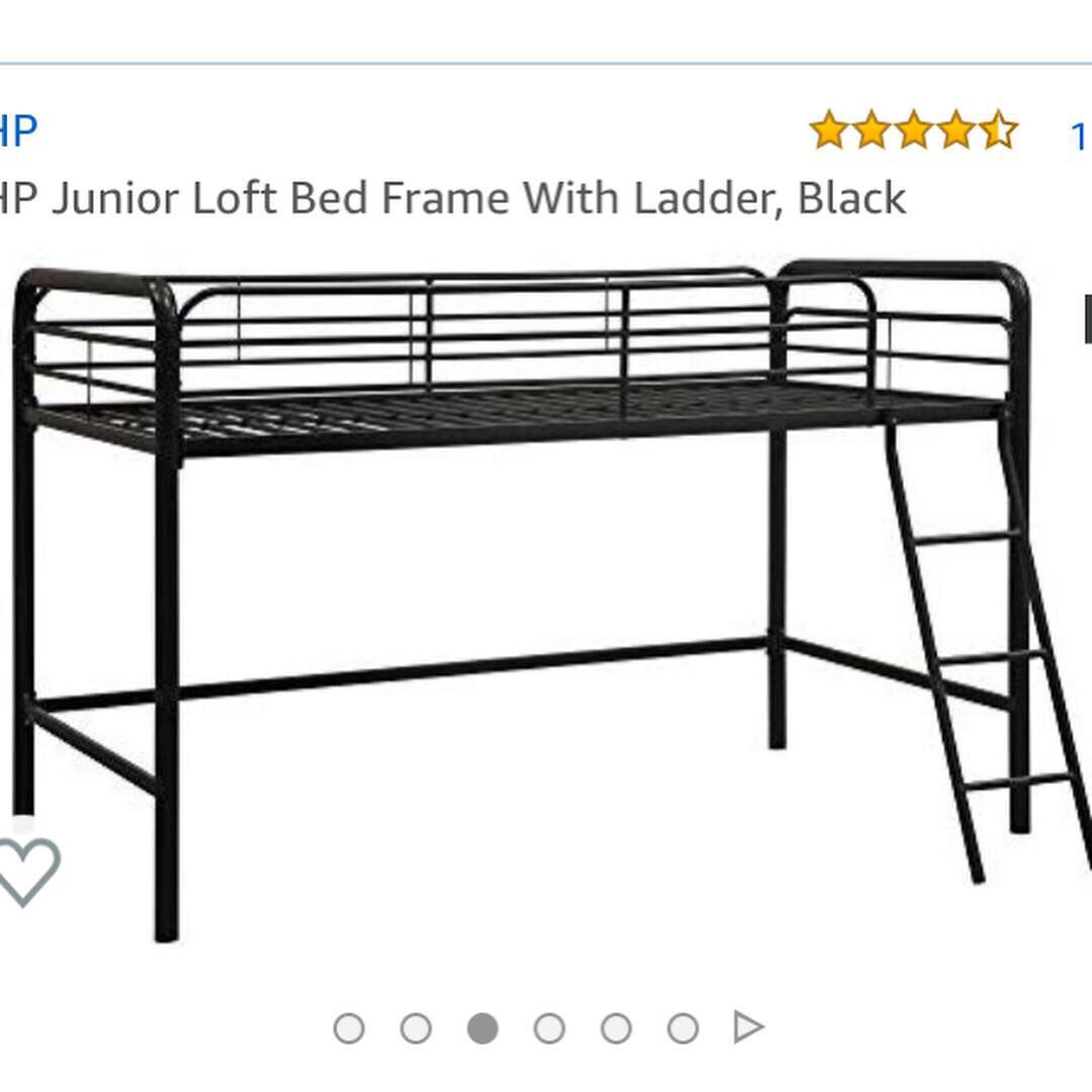 Junior loft bed frame