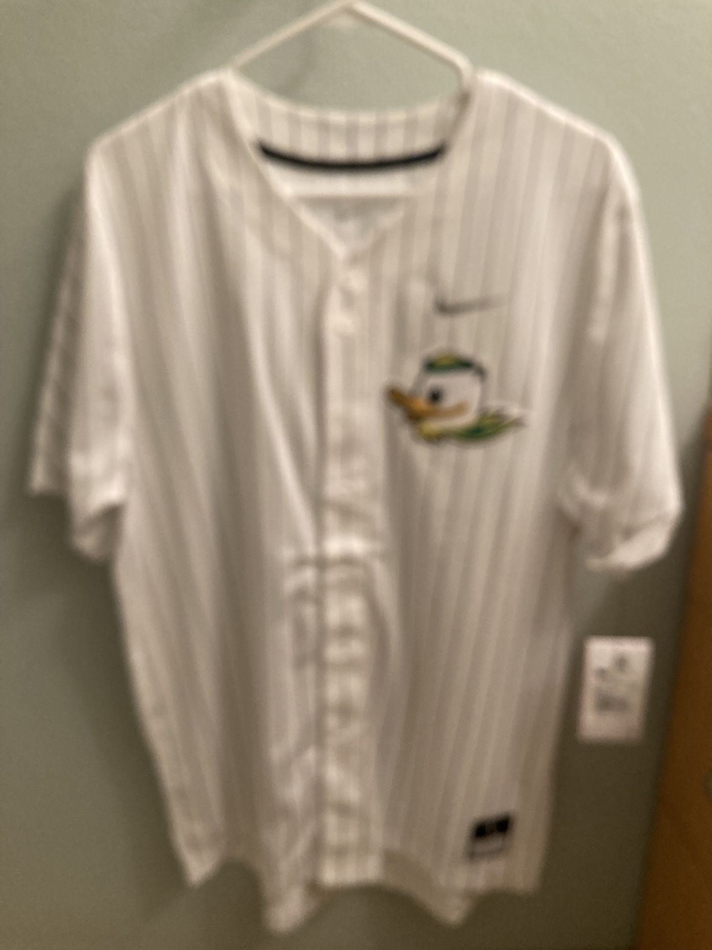 Oregon Ducks Baseball Jersey L