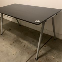 Black-brown IKEA desk