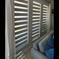 Zebra Shdes Roller Shades Roman Shades Cortinas Drapes