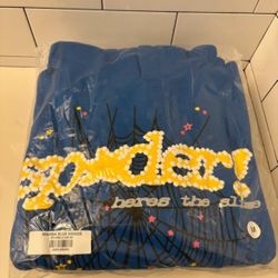 *BRAND NEW* Blue And Yellow sp5der men’s Medium