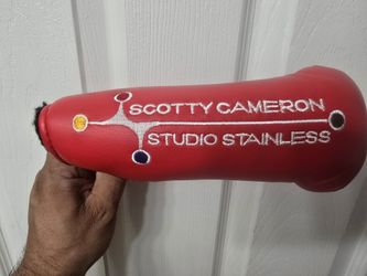 New Scotty Cameron Studio Stainless Head Cover 