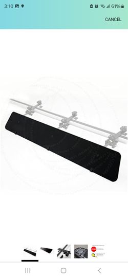 Amazon Basics Roof Rack and Windvisor7