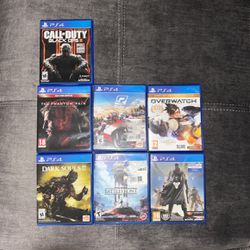 7 PS4 Games 