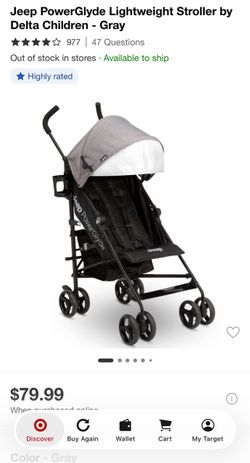 Jeep power glide stroller