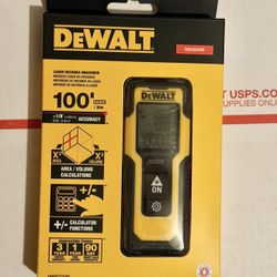 NEW Never Opened DEWALT 100 ft. Laser Distance Measurer