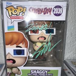 Signed Shaggy 2039 Funko