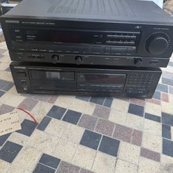 Kenwood Receiver And CD Charger 