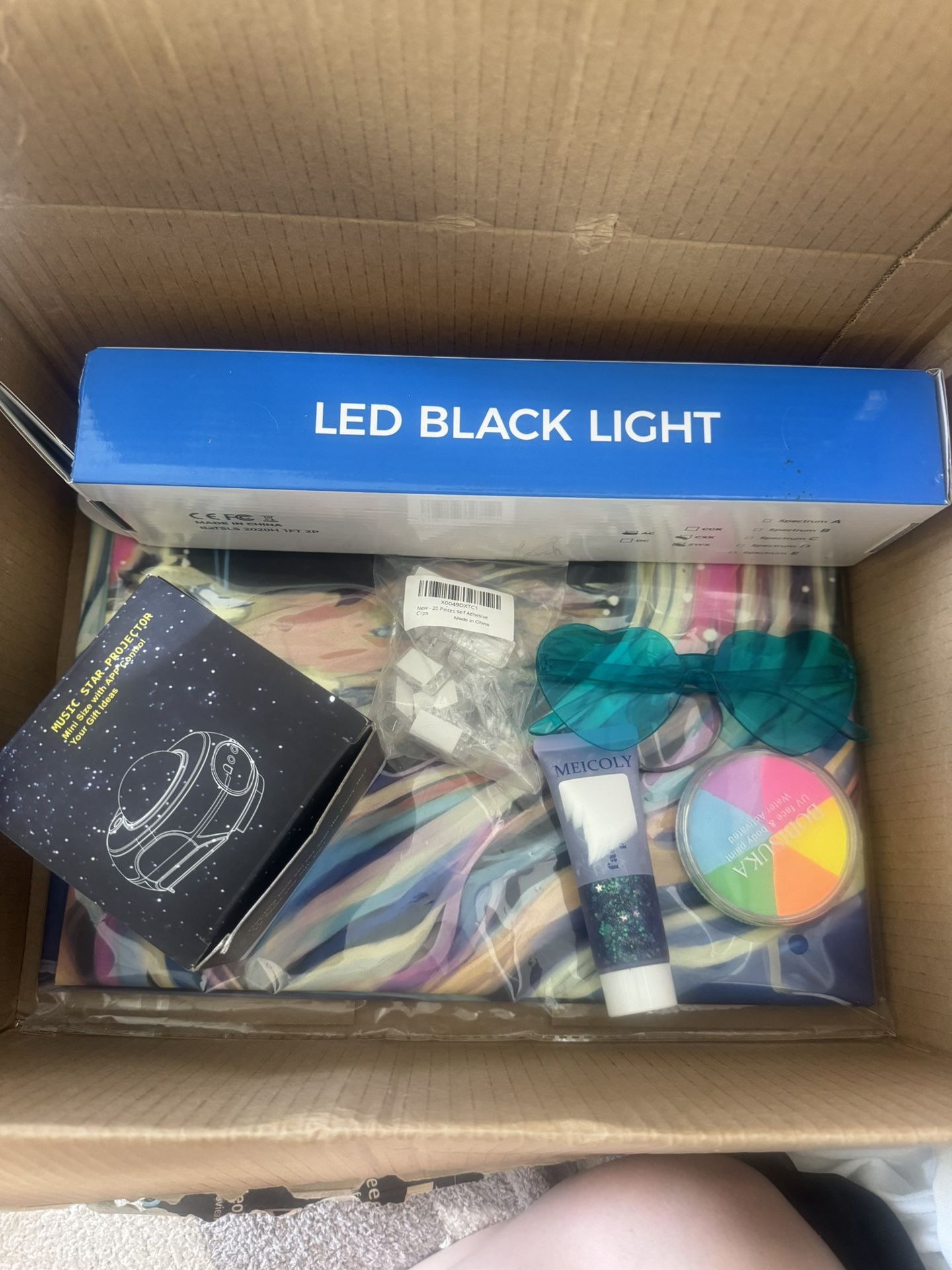 Psychedelic Trippy Rave Party Kit