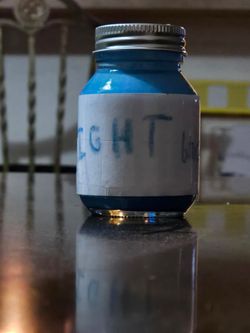 Light Blue Water Paint