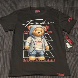 FUBU bear Los Angeles graphic T-shirt