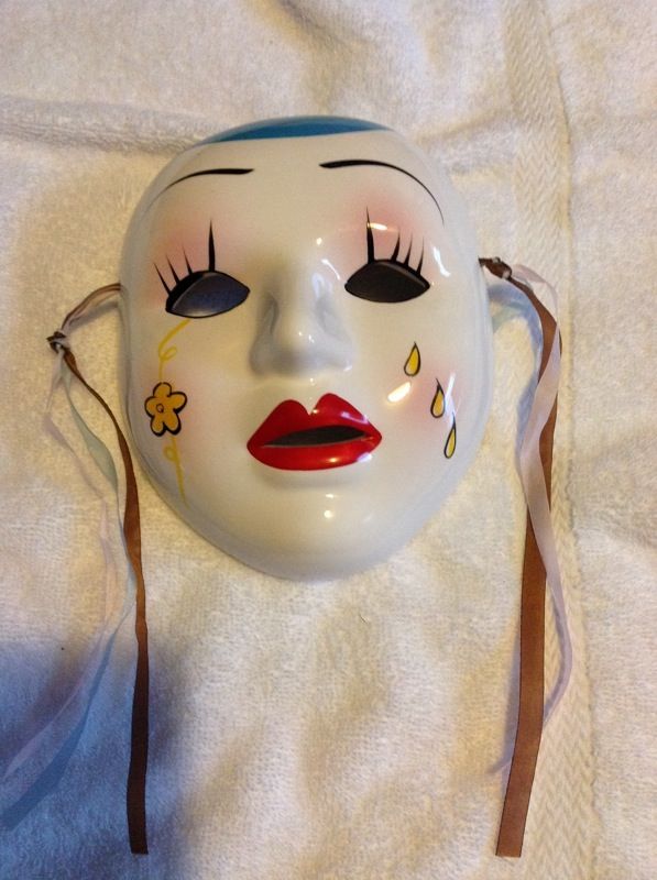 Ceramic Theatrical Face
