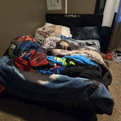 Full Size Black Bedframe