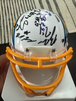 Chargers collectible helmet