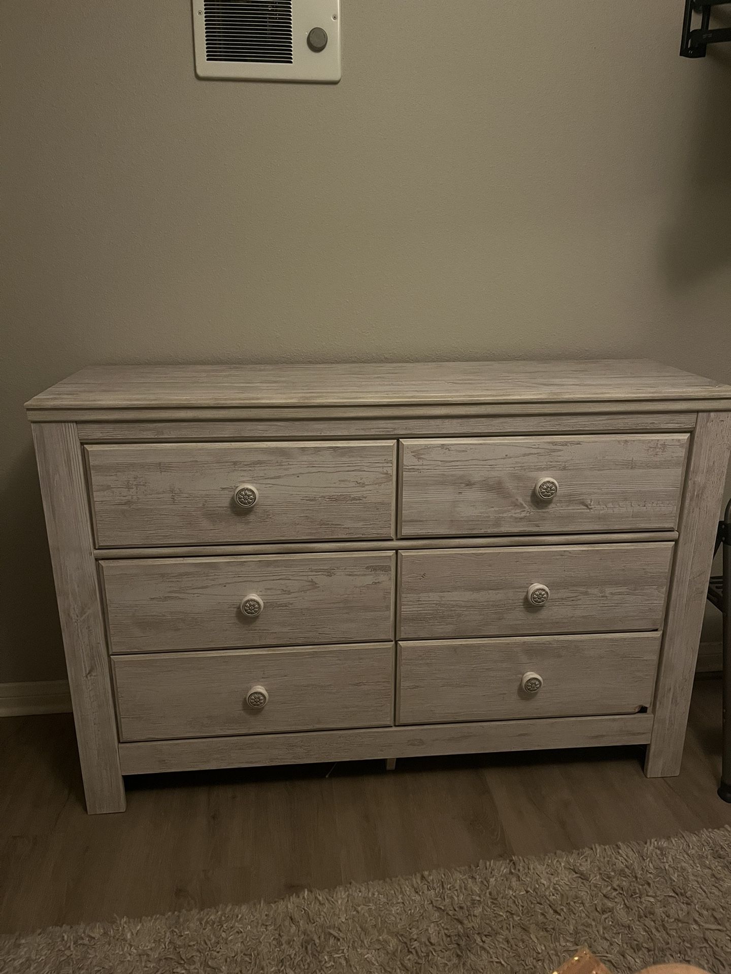 MUST GO TODAY!! White Wooden Bedroom Dresser - Ashley