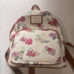 Loungefly Disney Princess Floral Mini Backpack 