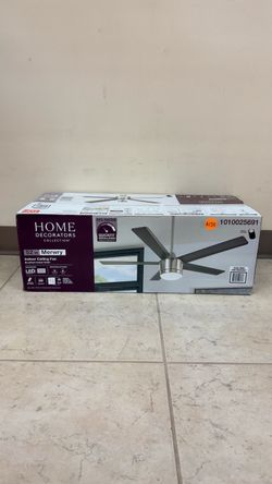 HOME DECORATORS COLLECTION 52” MERWRY INDOOR CEILING FAN