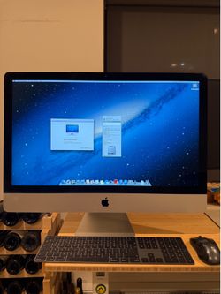 iMac 27-inch Late 2012 3.4GHz i7 | 16GB RAM | 1TB Fusion Drive | Great Condition | Keyboard + Mouse